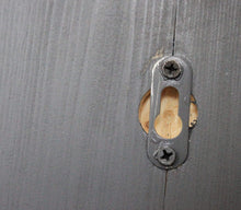 Lade das Bild in den Galerie-Viewer, Gewürzregal " Scady " aus Holz - für die Wand oder stehend - Grau / shabby - 4 Stellflächen