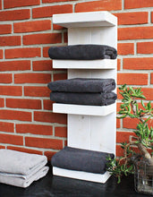 Lade das Bild in den Galerie-Viewer, Badregal aus Holz - Farbe: Weiß