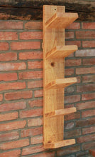 Lade das Bild in den Galerie-Viewer, Holz Handtuchhalter Handtuchregal (hängend mit 5 Ablagen))