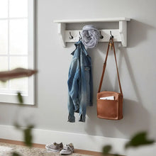 Lade das Bild in den Galerie-Viewer, Flur Garderobe aus Holz weiß
