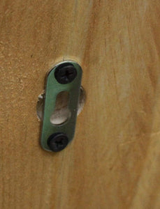 Gewürzregal aus Holz - für die Wand oder stehend - Braun - 4 Stellflächen